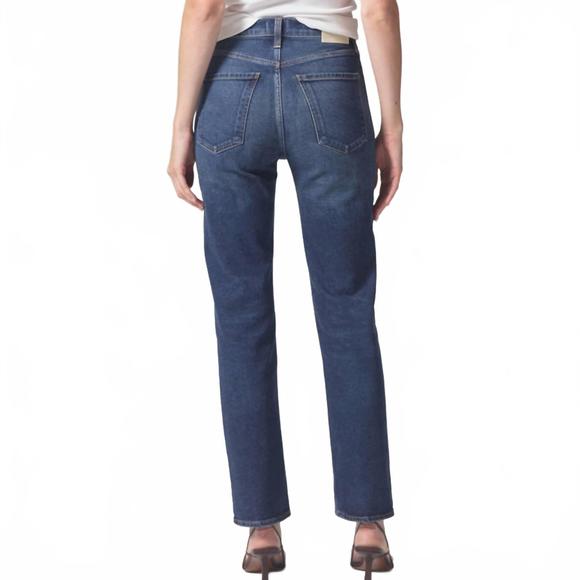 NEW CITIZENS OF HUMANITY daphne straight leg jean in everdeen